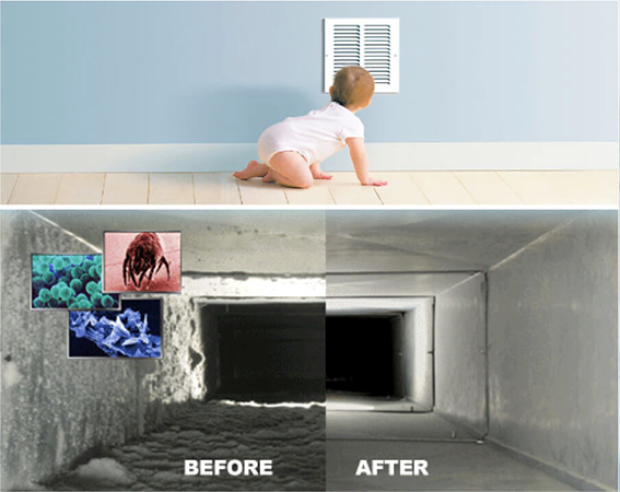 how to clean air ducts maroon